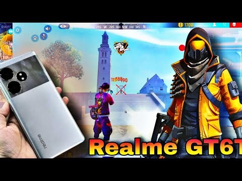 REALME GT 6T Free Fire Test & Gameplay | Ultimate Headshot Sensitivity Settings!