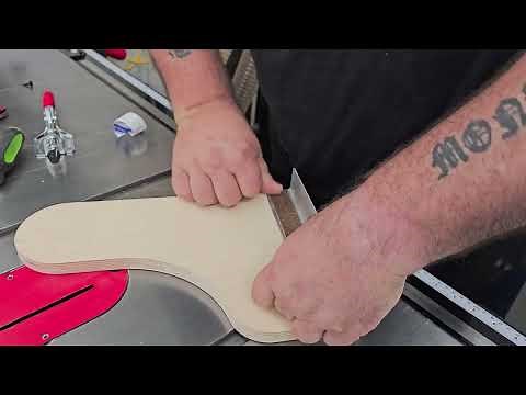 Izzy Swan table saw infeed Assembly Instructions