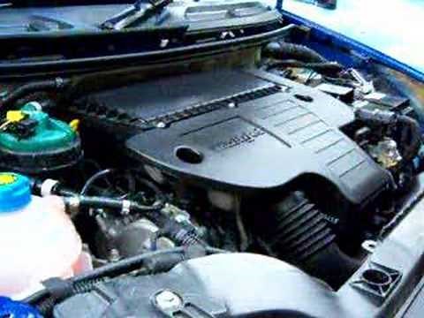 Fiat Panda 1.3 Diesel. Engine start, idle and rev.