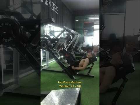 Crush Your Leg Day with This Intense Leg Press Workout! 💪🔥 #gym #workout