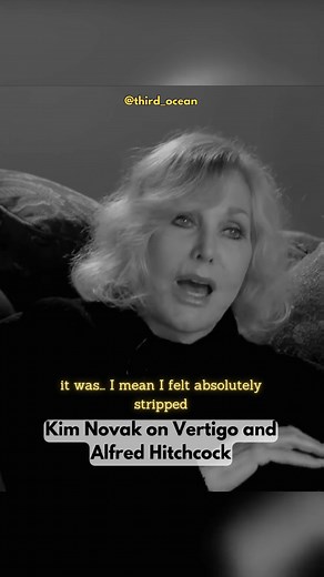 Third Ocean on Instagram: "Kim Novak looks back on Vertigo and working with Alfred Hitchcock 🎬✨ A timeless perspective on one of cinema’s greatest films, from the actress who brought its haunting mystery to life. #KimNovak #Vertigo #AlfredHitchcock #FilmHistory #ClassicCinema #MovieLegends #BehindTheScenes #HollywoodStories #CinephileCommunity #CinemaLovers"