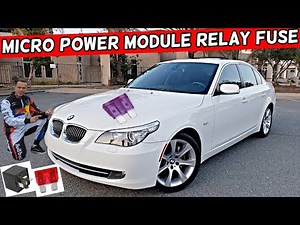 BMW E60 E61 MICRO POWER MODULE FUSE RELAY 525i 528i 530i 535i 540i 550i 520i 523i 520d 525d 530d 535