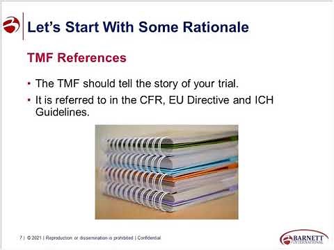 Trial Master File (TMF) for Sponsors: Set Up and Maintenance
