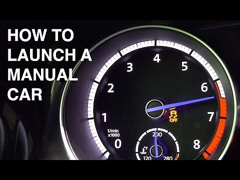 How To Launch A Manual Transmission Car