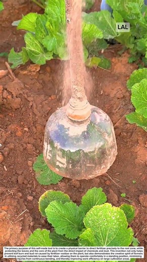 Smart agriculture: Innovative homemade fertilization tool