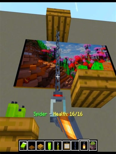 Lime Bed Decoration in Minecraft can u build this #minecraft #shorts