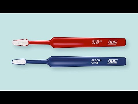 TePe Special Care™ Brush - recommended for brushing after oral surgery and for sore oral tissue,