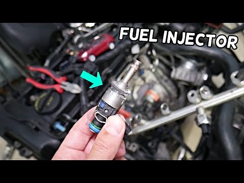 HYUNDAI TUCSON DIRECT FUEL INJECTOR REPLACEMENT REMOVAL LOCATION