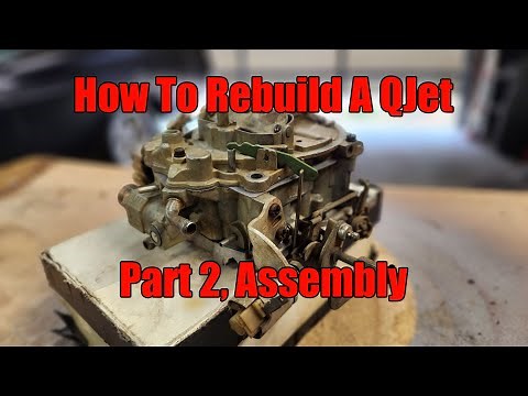 How To Reuild A Quadrajet Carb, Part 2. Assembly. We keep it simple!