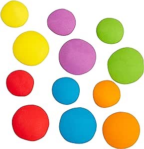 Wilton Bright Dots Icing Cake Decorations, 24-Count Edible Cake Decorations