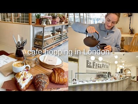 cafe hopping in LONDON//places you NEED to try