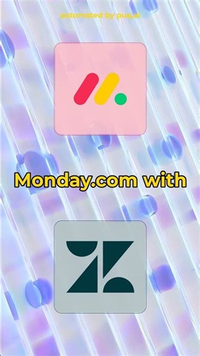 Connect Monday.com + Zendesk | puq.ai Workflow Automation