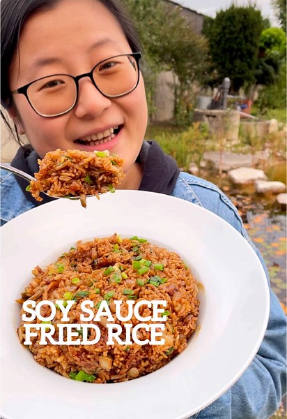 Quick Soy Sauce Fried Rice Recipe
