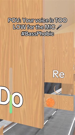 POV: Your voice is TOO LOW for the MIC 🎤 | BassNotes