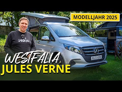 Westfalia Jules Verne 2025: Compact camper with shower and toilet