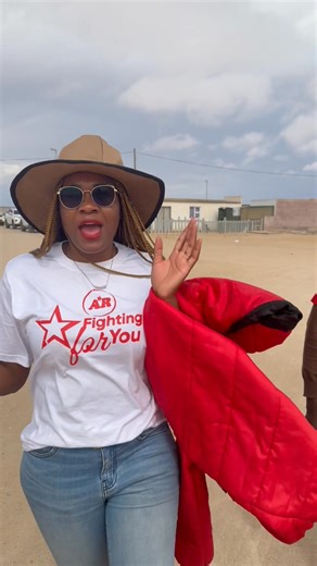 Yo Henties Bay! Do you know that in this local authority elections you can vote for AR? Yes that’s correct. Thus, Go out and vote AR. Young men and Women will be fighting for you. #fighting4you | Hon Ester Haikola-Sakaria -MP