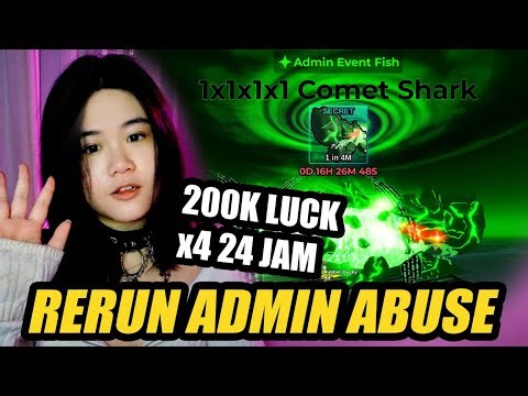 RERUN EVENT ADMIN ABUSE 1x1x1 JAM 8 PAGI WIB !! [ ROBLOX FISH IT ]