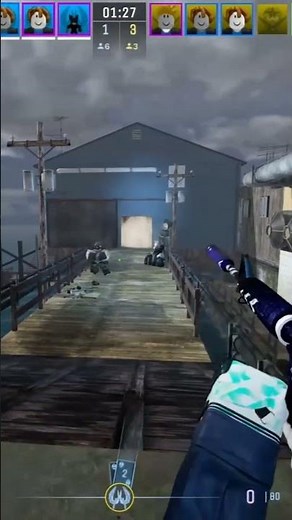 Double 4K on the Roblox CS2 ( Defuse Division ) #roblox #cs2