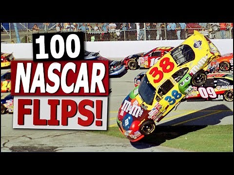 Top 100 NASCAR Flips!