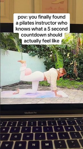 my application to be your new pilates instructor who’s on a mission to make exercise fun &