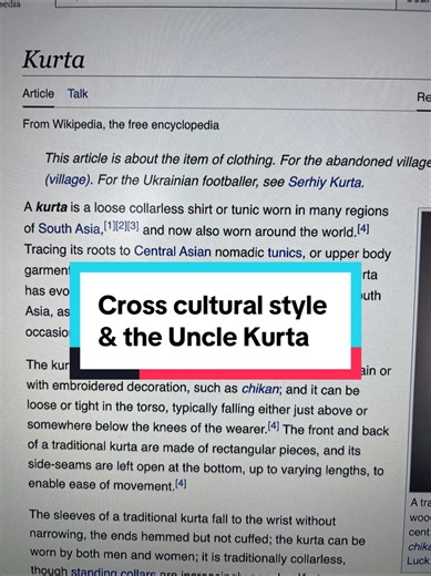 Exploring the Uncle Kurta: A Cross-Cultural Fashion Statement
