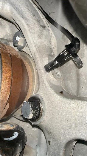 How To Clean A ABS Wheel Speed Sensor