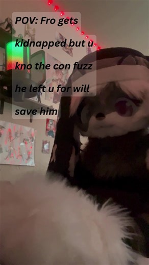 🖤❤️ too busy on the computr #furry #bunny #bunnyshark #fractis