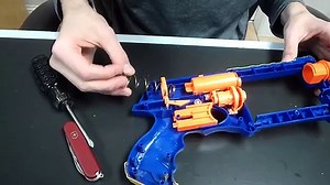 How to: The ULTIMATE Nerf Maverick rev-6 Mod Tutorial (Barrel Drop, Air Restrictor, Spring Mod)