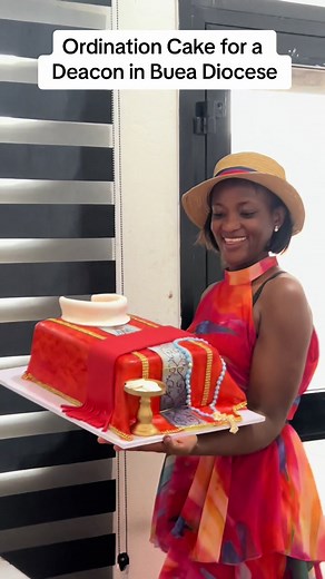 Ordination Cake for Deacon in Buea Diocese
