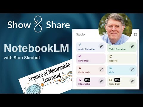 NotebookLM Demo by Stan Skrabut for the Trainers Warehouse Show & Share