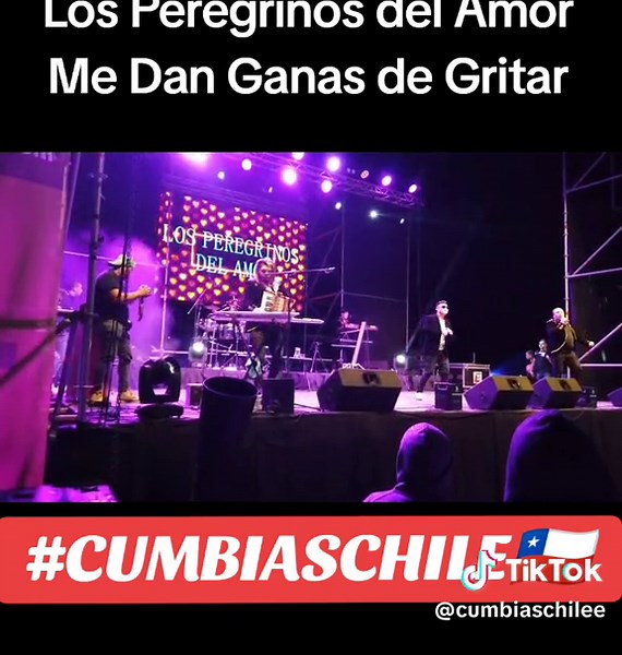 Los Peregrinos del Amor - Me Dan Ganas de Gritar Cumbias #losperegrinosdelamor #CUMBIASCHILE #fyp #viral #parati #cumbiasclasicas #cumbiaranchera #cumbia #cumbiarancherasurdechile #tierrabrava #greenscreen