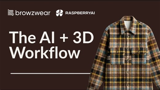 Raspberry × Browzwear | AI + 3D Workflow | Raspberry AI