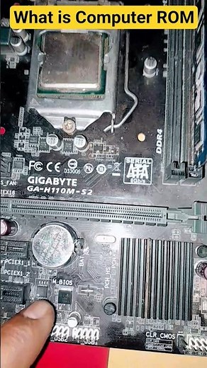 What is Computer ROM | Read Only Memory #computer #education #nielitccc