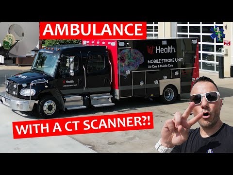 How Do They Do a CT Scan in the BACK of an Ambulance? Mobile Stroke Unit!! (59)