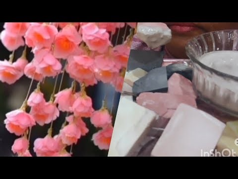 Unshape slate item with white paste