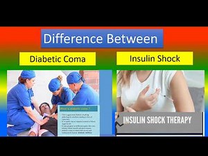 Difference Between Diabetic Coma and Insulin Shock