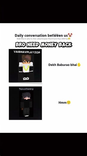Bro Need Money Back ✌🙃 | #minecraft #minecraftmeme #shorts