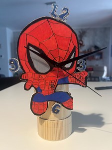 Spider-man Wall Clock - Etsy