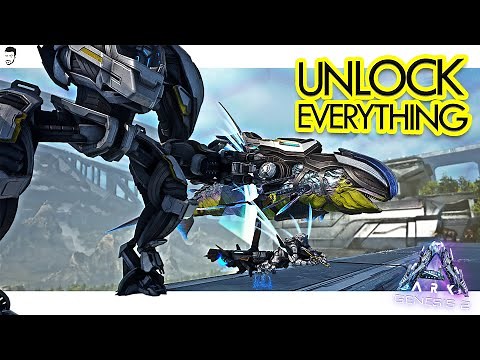 How to Unlock EVERY TEK Engram in ARK Genesis Part 2 (Get to Level 120), Boss & Note Run Guide