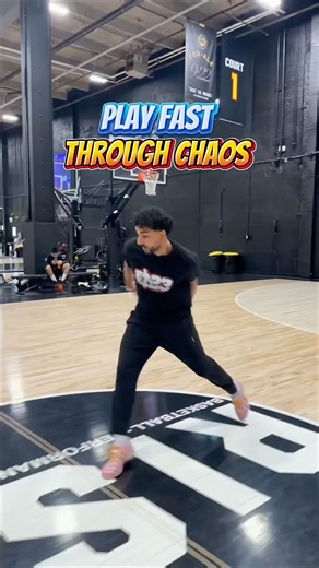 Game speed ball handling drills to help you play through Chaos🏀🔥 #ballhandlingdrills #basketball
