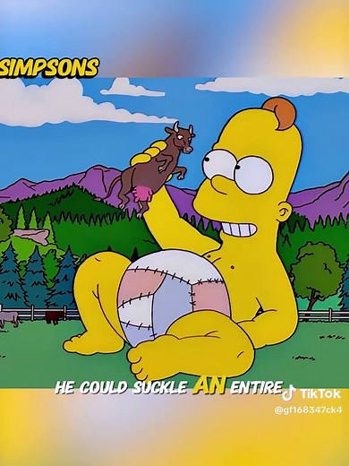 Even as a giant, Homer's love for Marge never diminished by half.#fyp #fypシ #foryoupage #simpsons #thesimpsons