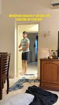 WHEN YOUR HOUSEHELP CATCHES YOU CHEATING ON YOUR WIFE #wife #husband # hamzasyed