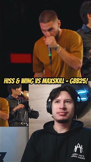 HISS & WING vs MAXSKILL - GBB25 | Beatbox Reaction 🔥
