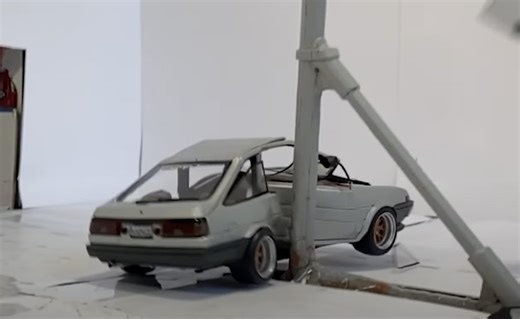 This Person Builds Detailed Plasticine Cars, Then Smashes Them Up