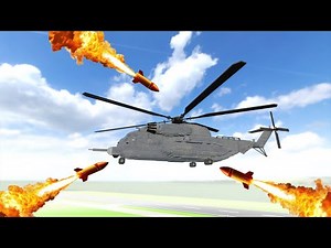 Realistic Helicopter Crashes and Shootdowns! | Teardown