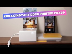 KODAK Instant Dock Printer PD460 Review: Print Photos Instantly from Your Phone!
