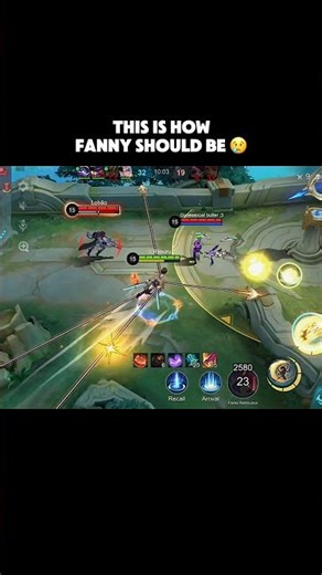 Buff Fanny moonton 🙏 #mlbb #fannymlbb