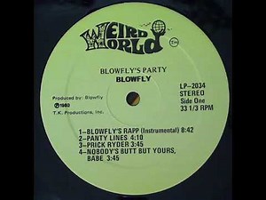 BLOWFLY- blowfly´s rap (instrumental)