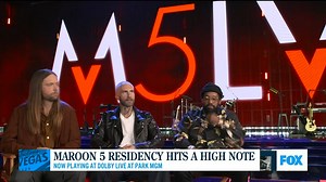 2.7K views | NEW INTERVIEW! Maroon 5 members James Valentine, Adam Levine & PJ Morton & explain why their Vegas residency at Dolby Live at Park MGM is unlike any other show they've ever played. #maroon5 #lasvegas #adamlevine | MORE FOX5 | Facebook