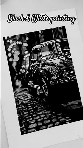 Come on, I drew a car 🥰 #art #painting #drawing #shorts